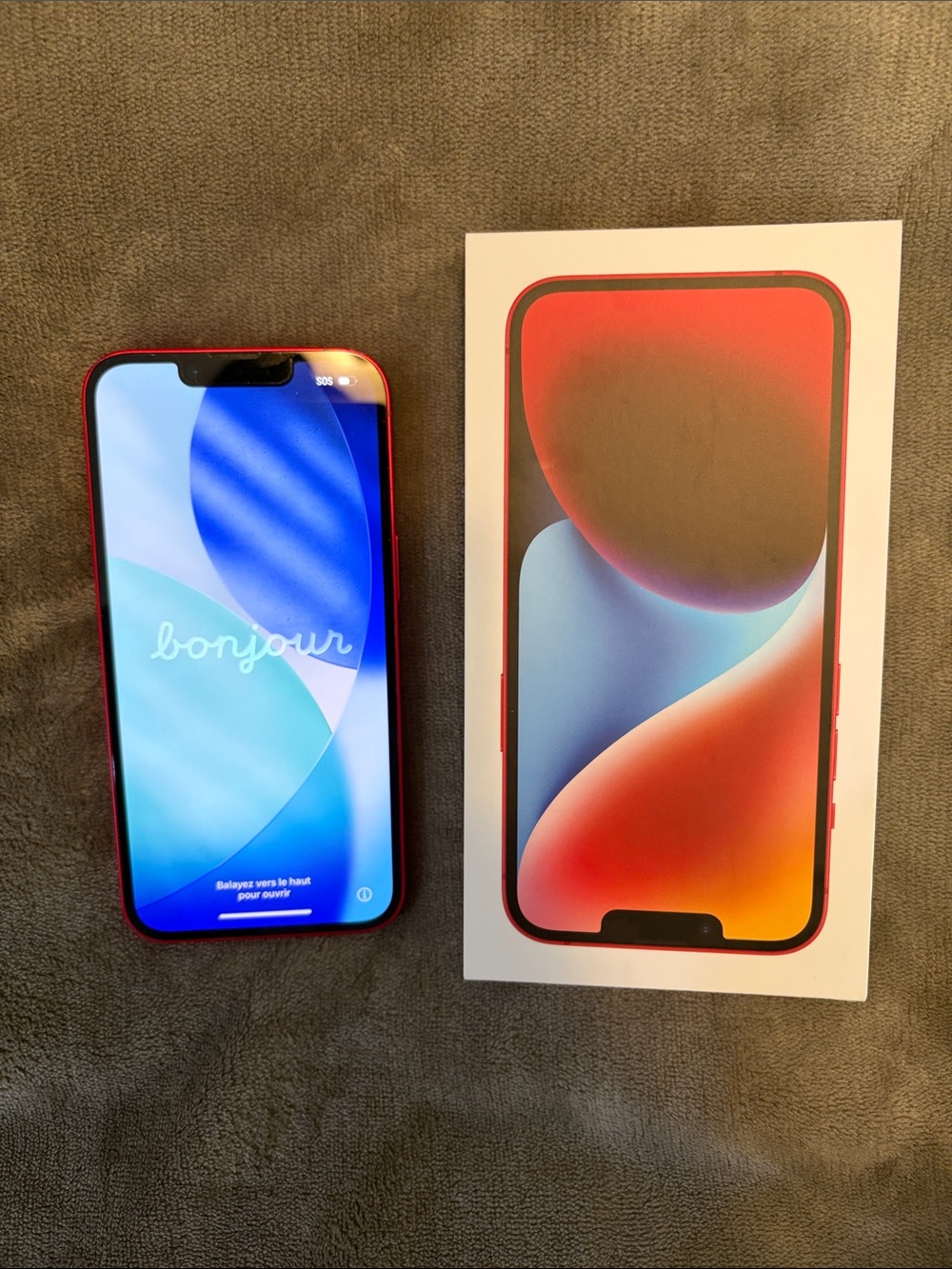 Apple IPhone 14 512gb Red with box